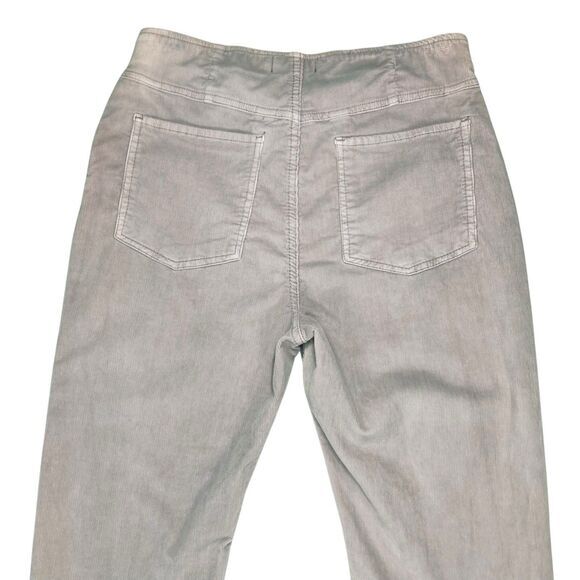 We The Free Flare Pants Womens 31 Lavender High Rise Corduroy Stretchy Side Zip - Picture 6 of 14